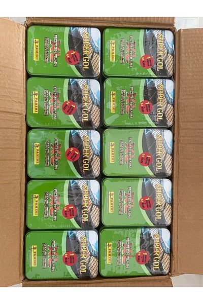 Panini 2014-2015 Turkish Football Player Card Collection with Special Metal Box