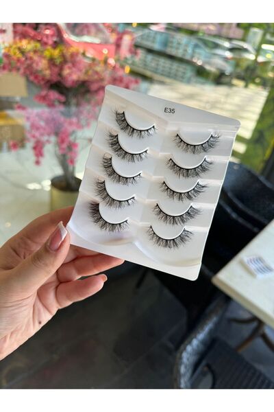 KORE LASHES İPEK KİRPİK 5li SET