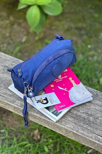 DodoButik Crinkle Fabric Makeup Bag - Pencil Case
