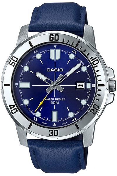 Casio Mtp-vd01l-2b2vdf Men's Wristwatch
