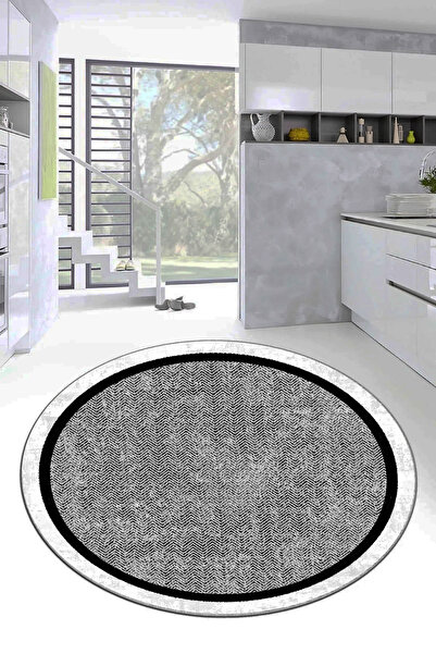 Halise Home Kaymaz Tabanlı Yıkanabilir  Dijital  Baskılı Yolluk Halı