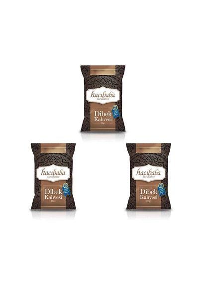 Hacıbaba Foil Dibek Coffee - 100g - 3 Pieces