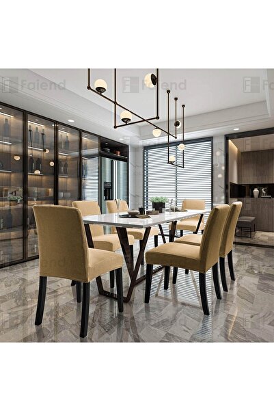 Faiend Εύκαμπτο ελαστικό κάλυμμα καρέκλας Lycra που πλένεται