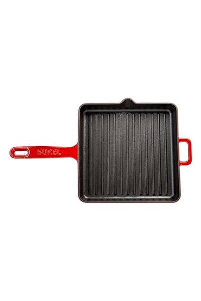 Sürel Square Iron Cast Iron Grill Pan 30X30 cm