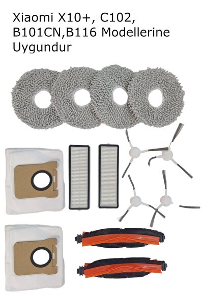 küche&haus Set Xiaomi de 14'lü - X10+, Mijia omni2, omni 1s C102 CN, B101CN B...