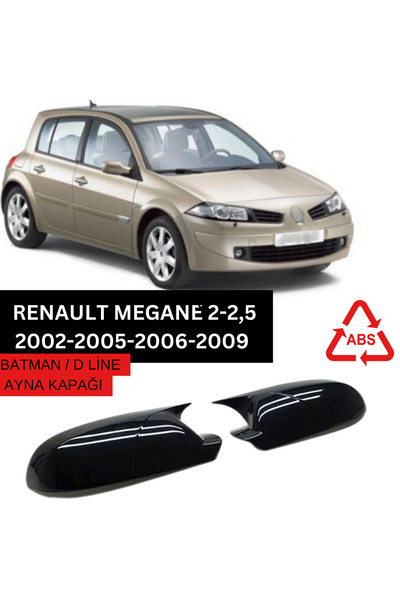 Monlion MONLİON RENAULT MEGAN 2-2,5 2002-2005-2006-2009 Uyumlu Yarasa Ayna Ka...