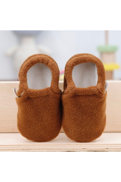 Ella Bonna Polar Baby slippers - Non-slip sole and Organic Cotton Lined Home Nursery shoes