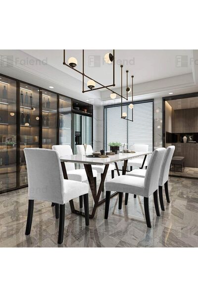 Faiend Flexible Elastic and Washable Lycra Chair Cover