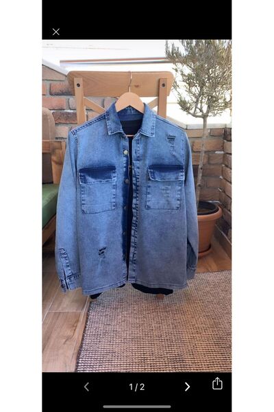 Butik The Fresmann Mavi Kot Ceket