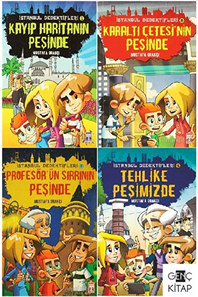Timaş Çocuk Istanbul Dedektifleri 4 Kitap Set Mustafa Orakçı