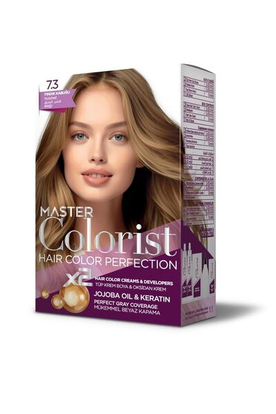Master colorist 7.3 Fındık Kabuğu Set Boya
