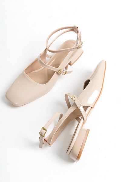 Modabuymus Λουστρίνι Mary Jane Ballerinas - Παπούτσια Casual με χαμηλό τακούνι Atika Ten