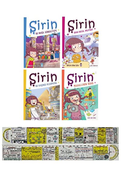 Timaş Çocuk Şirin Prestij Kitaplar Serisi 4'lü Set/Bu Nasıl Göbeklitepe+Bu Ka...