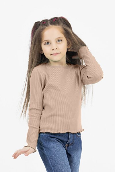 DMB BOYS & GIRLS Devojčin bodi - dugi rukavi, Rebrasto suknje i valoviti Sa d...