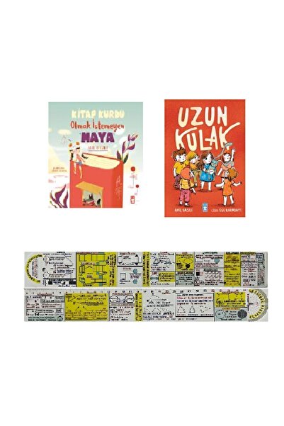 Timaş Çocuk Anıl Basılı 2 Kitap Set 5-7 Yaşlar İçin/Kitap Kurdu Olmak İstemey...