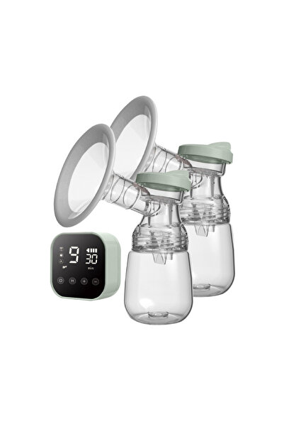 Genel Markalar Elektrikli Göğüs Pompası Dijital Göstergeli Çift Başlıklı Şarj...