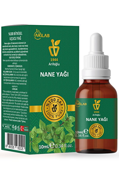 Arifoğlu زيت النعناع 10 مل زيت نقي 100% أرلاب أريف أوغلو