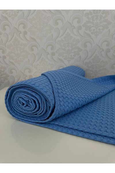 Muteks Pătură de vară premium 100% bumbac - albastru, 160x240 cm, țesătură anti-transpirație