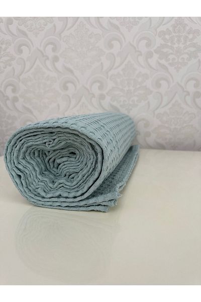 Muteks Premium 100% Cotton Single Summer Pike - Anti-Sweat Fabric, 160X240CM NILE GREEN