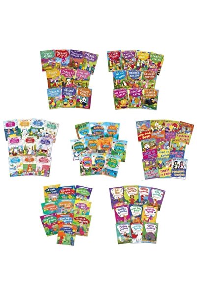 Timaş Çocuk Mini Masallar Serisi 7 Set 70 Kitap Dini Masallar - Değerler Eğit...