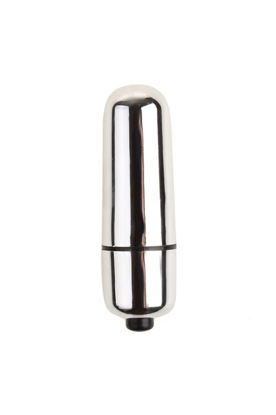 Gümüş Mini Round-Head Bullet Vibrator