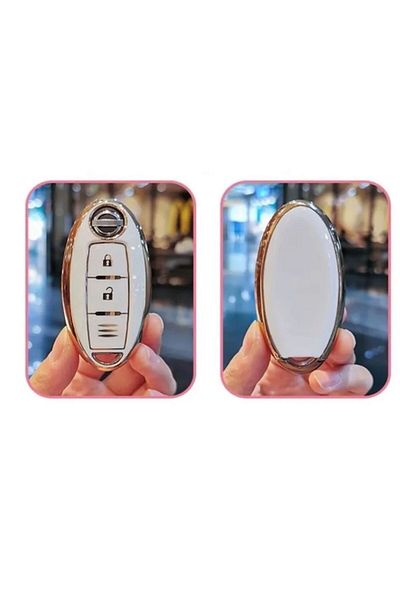 ŞENYILDIZ AKSESUAR nissan JuKe Qashqai X-trail Infinity - Key Protection Case 2. See Picture