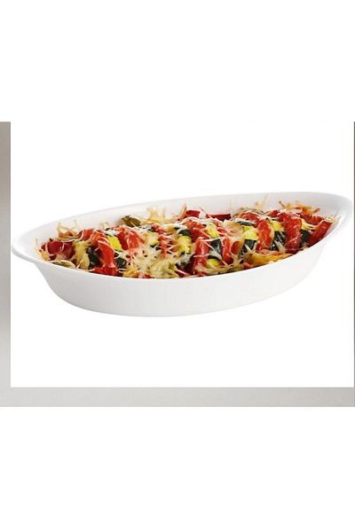 FAYA HOME Luminarc Arcopal Oval Oven Dish 21x13 cm - 2 Pieces