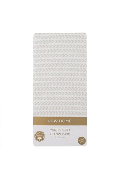 LC Waikiki LCW HOME Set of 2 Plain Pillow Cases - 50x70 Cm