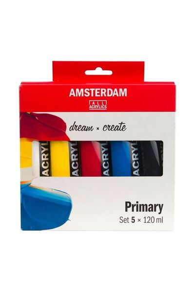 Talens Amsterdam Akrilik Boya Seti 5x120ml