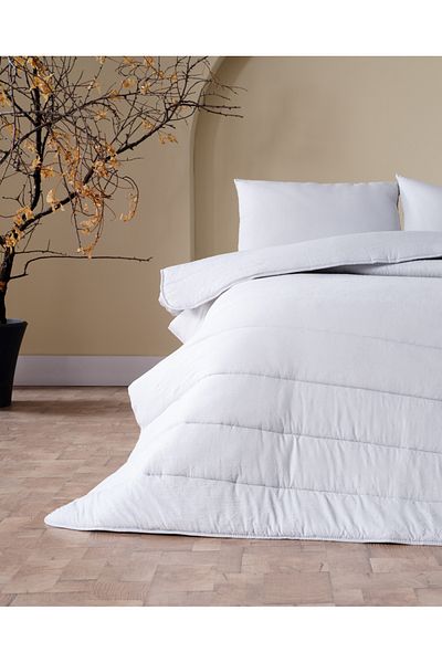 Doqu Home Light Gray Cloudy Double Duvet Set