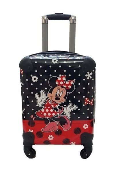 Laguna Kız Çocuk Siyah Minnie Mouse Bavul