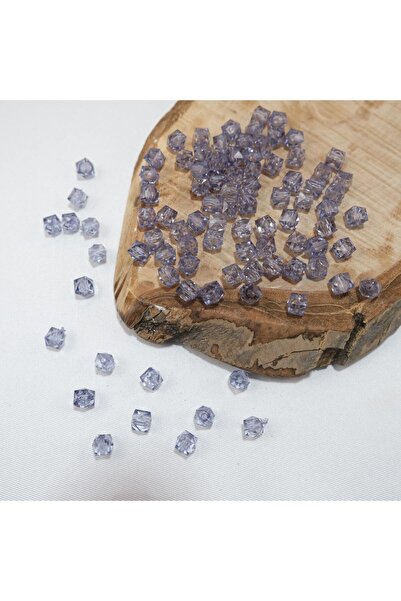 Prestij Boncuk Cub de mărgele acrilice gri de 10 mm - pungă de 500 de grame ș...