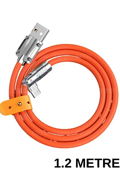 Unichrome Iphone 180 Derece Lightning Dönebilen Şarj Kablosu Oynar Başlıklı M...