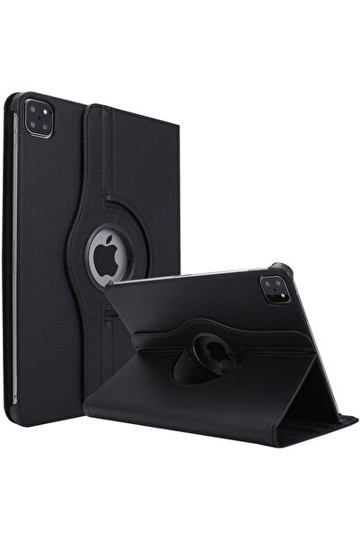 Smart Tech Apple Ipad Pro 11 2020 2 Nesil 11 Inç Döner Standlı Tablet Kılıfı Siyah