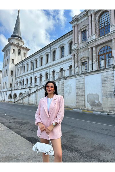 ZF BUTİK Gefaltete Leinenjacke - Relaxed Fit