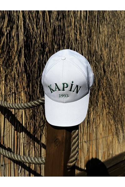 Kapin قبعة بيسبول - أبيض