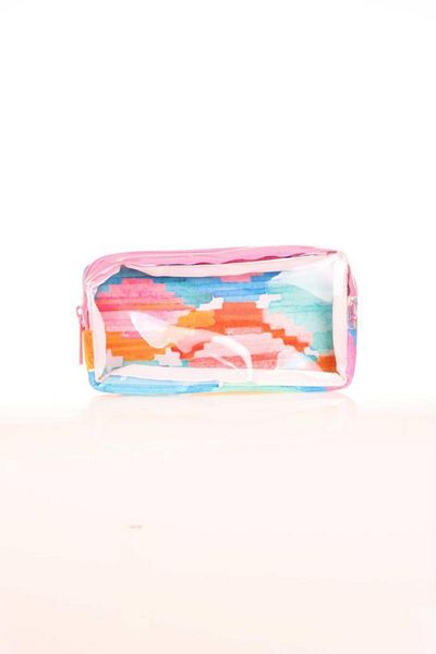 KAUKKO Τσάντα μολυβιού Spring - Διαφανές Tie Dye K2611