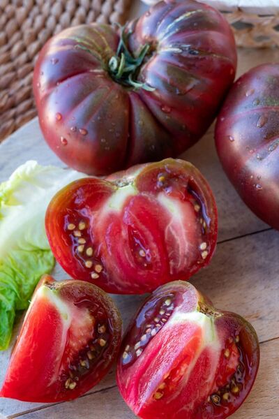 ZENGARDEN EV VE BAHÇE Siyah Black Krim Domates Tohumu Dünyanın En Lezzetli Do...