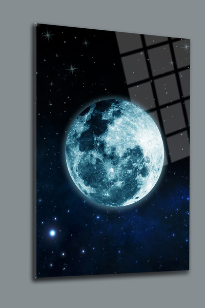 glassartdesign Стъклена маса Moon Visual