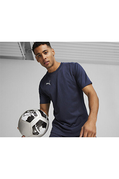 Puma Férfi futball edzőpóló - Teamfinal edzőmez, sötétkék 65855706