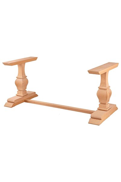 ALTIN İŞ İkili Masa Ayağı Ahşap Torna Ayak 17x17x160x72 Cm