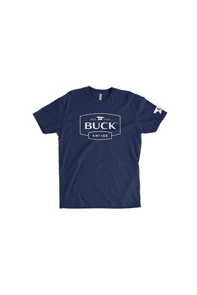 BUCK Ανδρικό μπλουζάκι Navy Blue