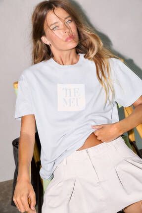 Pull Bear The Met bask l t shirt Fiyat Yorumlar Trendyol