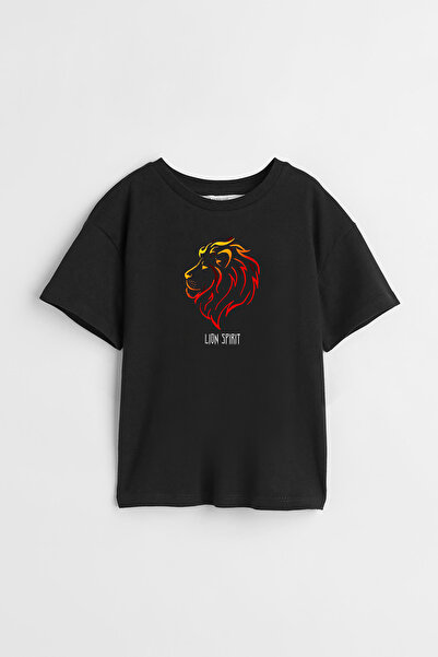Darkia تي شيرت مطبوع عليه روح الأسد للجنسين - تصميم مخصص