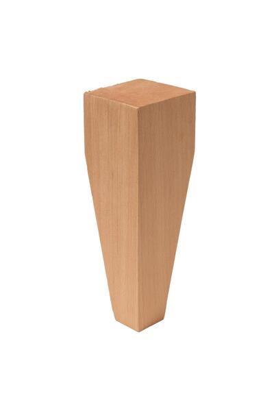 Genel Markalar Torna Ahşap Ayak Komidin Dresuar Koltuk Ayağı Desenli 7x7x20 C...