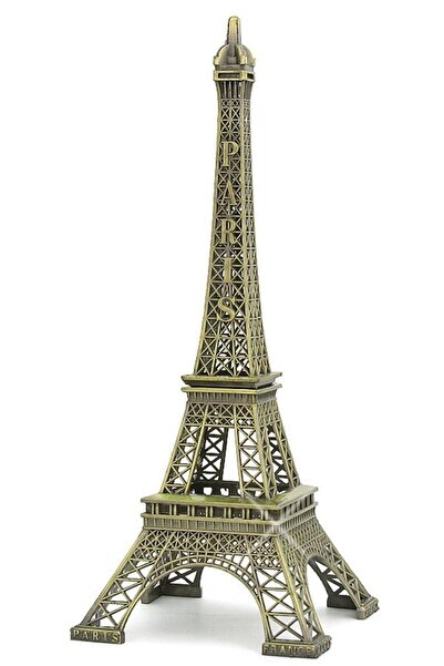 WINTER HOUSE Eyfel Kulesi Metal Model Büyük Boy (25 cm) Dev Boy - Aşkın Işılt...