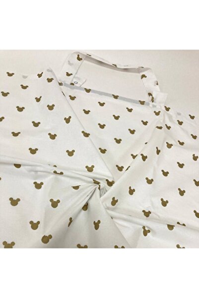 Masallar Diyarı Gold Glitter Patterned Breastfeeding Apron