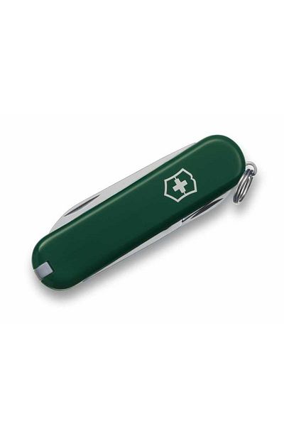 Victorinox سكين جيب كلاسيكية للجيش السويسري باللون الأخضر