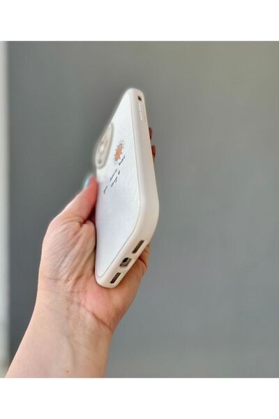 MİRAZ TASARIM IPHONE 11 KALP DETAY GÜNEŞ VE YAZI DETAYLI KILIF