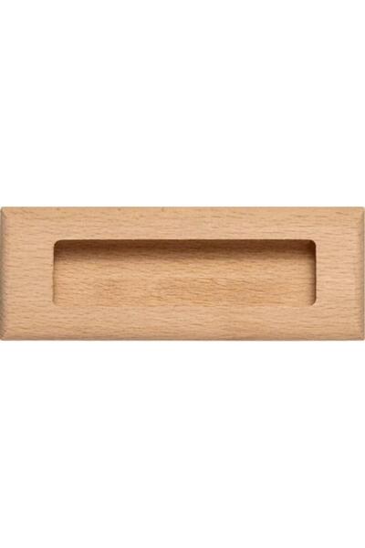 ALTIN İŞ Ham Boyasız Kapı Çekmece Kapak Daire Topuz Kulp 110x35x18 Mm (T-2)